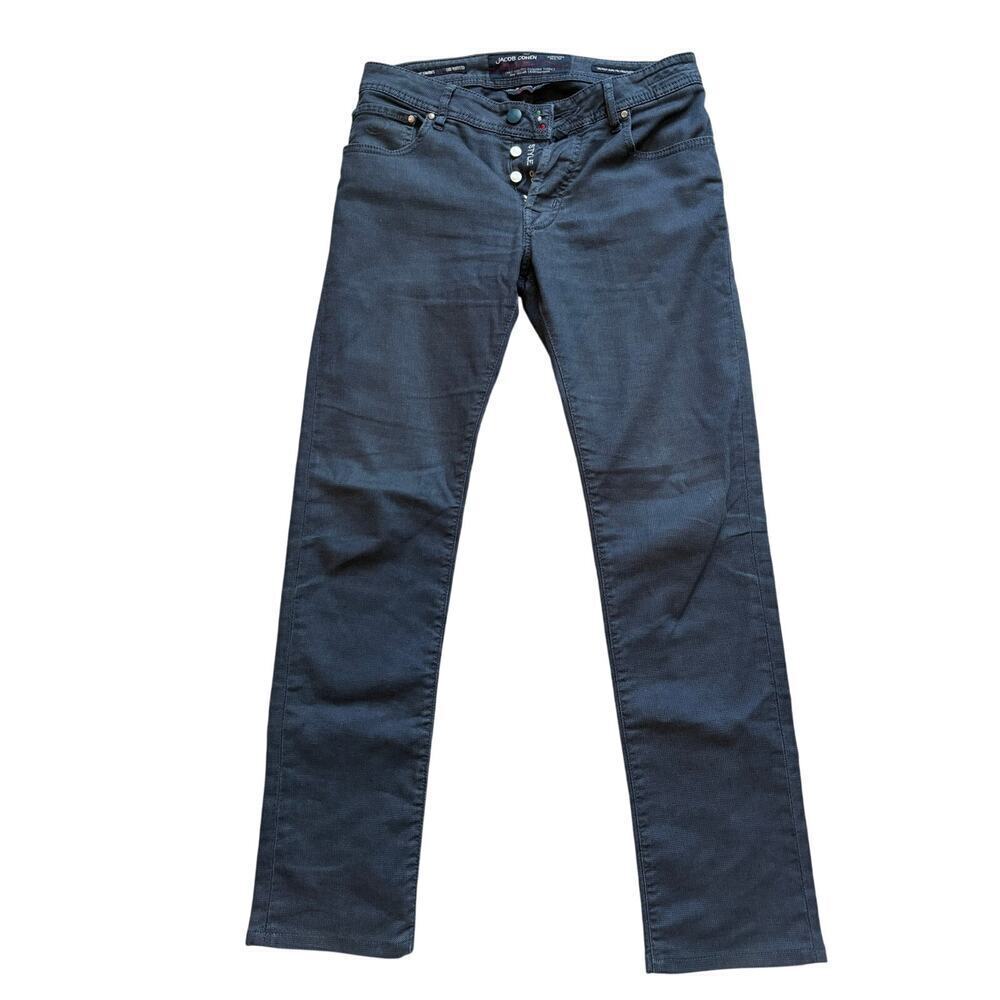Jacob Cohën Style 688 Men’s Jeans Size 31 Slim Fit Dark Gray Made in Italy $550